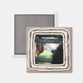 Instagramm-Foto-Magnet Magnet (Vorderseite/Rückseite)