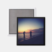 Instagramm-Foto-Magnet Magnet (Vorderseite/Rückseite)