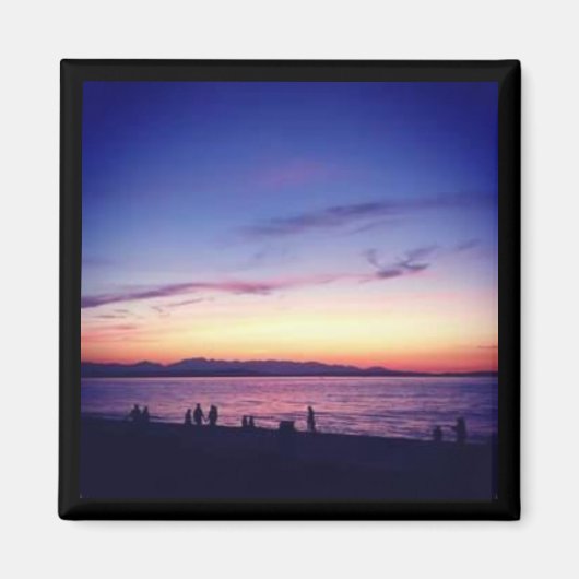 Instagramm-Foto-Magnet Magnet (Vorne)