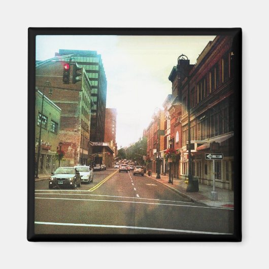 Instagramm-Foto-Magnet Magnet (Vorne)