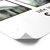 Instagramm-Foto-Poster Poster (Ecke)