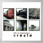 Instagramm-Foto-Poster Poster (Vorne)