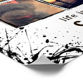 Instagramm-Foto-Poster Poster (Ecke)