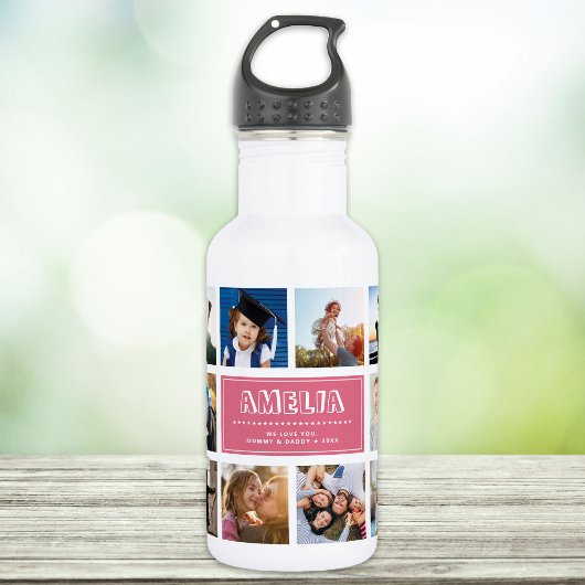 Instagramm-Fotos für personalisierte Kindnamen  Ki Edelstahlflasche