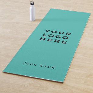 Instagramm für kundenspezifische türkisfarbene F Yogamatte