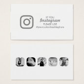 Instagramm-Hashtag (Vorne & Hinten)