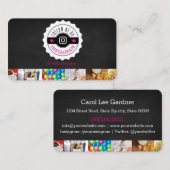 Instagramm-Ordner-Visitenkarte Visitenkarte (Vorne/Hinten)