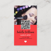 Instagramm QR Code Visitenkarte (Rückseite)