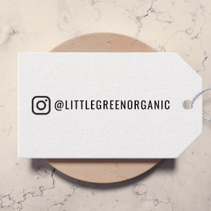 Instagramm-Tag   Ihr Instagram-Name-Geschenk-Tag Geschenkanhänger
