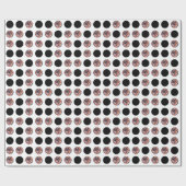 Instagramm Welpenverpackungspapier Geschenkpapier (Flach)