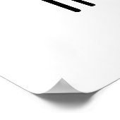 Instaham Funny Social Media Pig Pun Poster (Ecke)