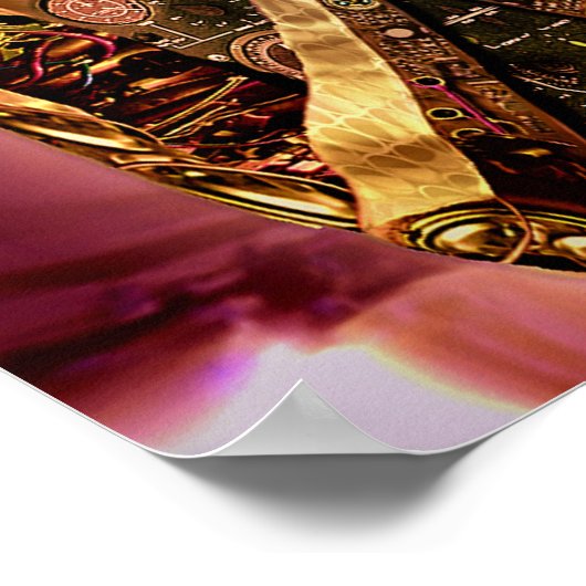 Instalator Cyborg Print Poster (Ecke)