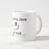 Installation der Java-Kaffee-Tasse Jumbo-Tasse (Vorderseite Rechts)