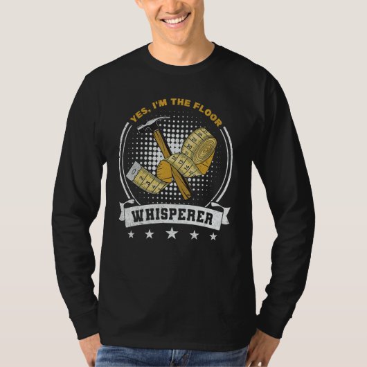 Installation der Teppichinstallationsinstallatoren T-Shirt (Vorderseite)
