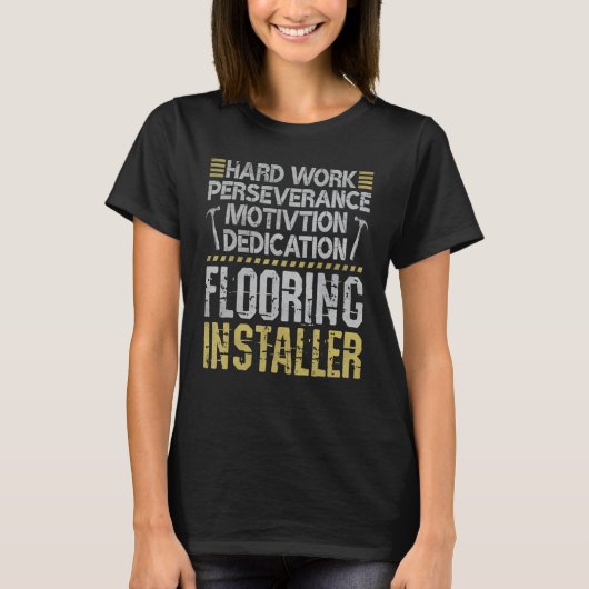 Installation des Installations-Fußbodens für harte T-Shirt (Vorderseite)