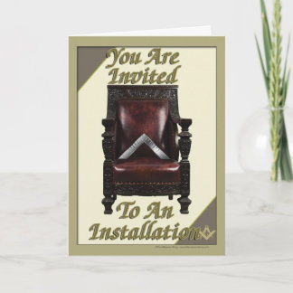 Installation Einladung