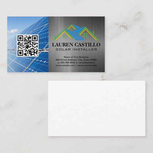 Installation | Tech | Power Visitenkarte (Vorne/Hinten)