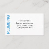 Installation und Reparatur von Visitenkarten Visitenkarte (Rückseite)