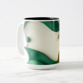 Installation von Bio Fahreigenschaften Zweifarbige Tasse (Vorderseite Links)