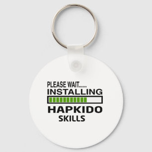 Installation von Hapkido-Fähigkeiten Schlüsselanhänger