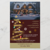 Installation von Holiday Light Flyer (Vorne)