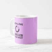 Installation von Muskeln Bitte warten Sie schnelle Kaffeetasse (Vorderseite Links)