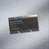 Installation von Solarpaneelen - Magnetische Visit Visitenkarte (Beispiel)