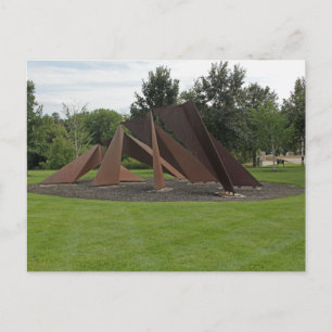 Installation von Triangle Art Postkarte