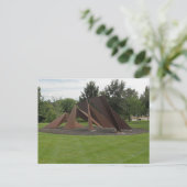 Installation von Triangle Art Postkarte (Stehend Vorderseite)