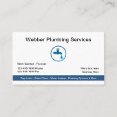 Installations-Services Moderne Logo-Vorlage Visitenkarte (Vorderseite)