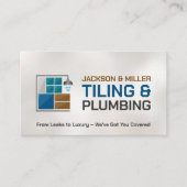 Installations- und Aufbereitungsdienste Visitenkarte (Vorderseite)