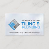 Installations- und Aufbereitungsdienste Visitenkarte (Vorderseite)