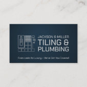 Installations- und Aufbereitungsdienste Visitenkarte (Vorderseite)