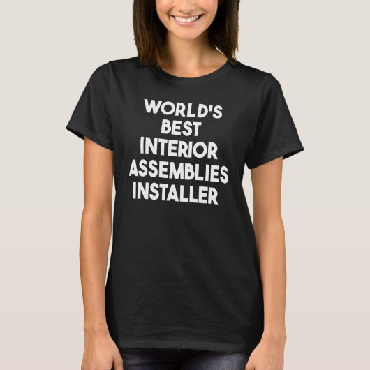 Installationsprogramm für die besten Assemblys der T-Shirt (Vorderseite)