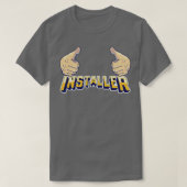 Installationsprogramm T-Shirt (Design vorne)