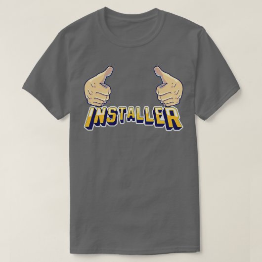 Installationsprogramm T-Shirt (Design vorne)