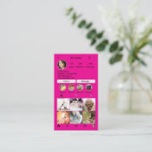 Installieren Sie die Visitenkarte. Visitenkarte (Stehend Vorderseite)