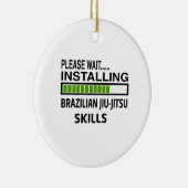 Installierung von Brasilianer Jiu-Jitsu Keramik Ornament (Rechts)