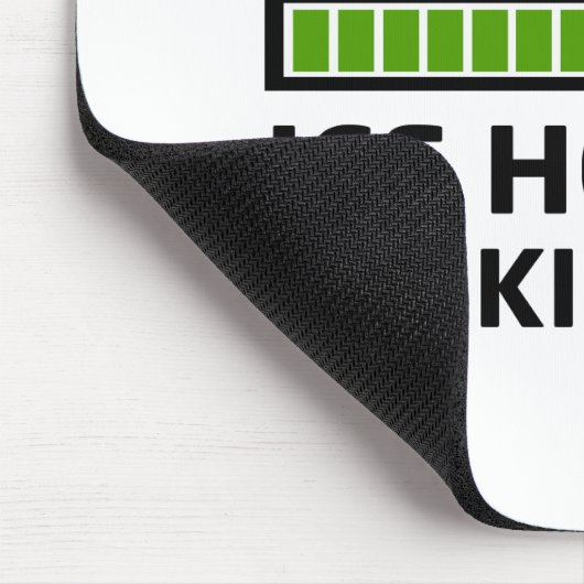 Installierung von Eis-Hockey-Fähigkeiten Mousepad (Ecke)