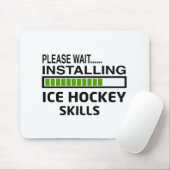 Installierung von Eis-Hockey-Fähigkeiten Mousepad (Mit Mouse)