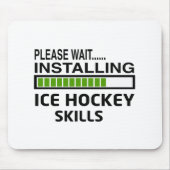 Installierung von Eis-Hockey-Fähigkeiten Mousepad (Vorne)