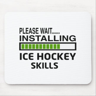 Installierung von Eis-Hockey-Fähigkeiten Mousepad