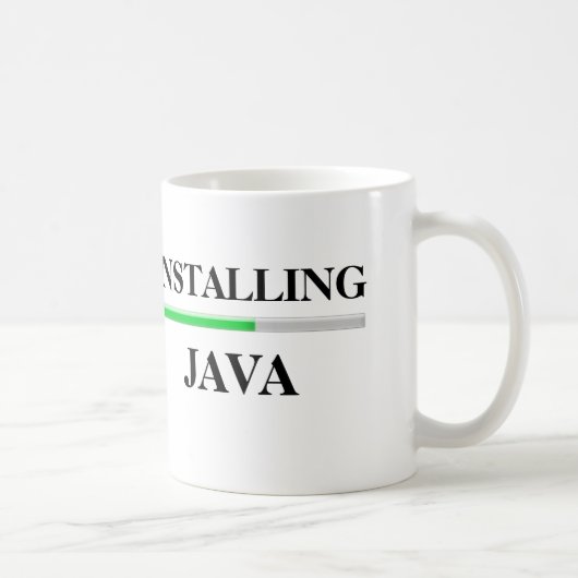 Installierung von Java Kaffeetasse (Rechts)