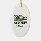 Installierung von Schwingen-Tanz-Fähigkeiten Keramik Ornament (Rechts)