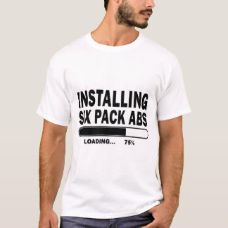INSTALLIERUNG VON VON SECHS SATZ-ABS T-Shirt