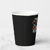 Installing Muscles Please Wait Funny Gym Workout Pappbecher (Rechts)