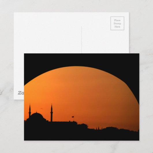 Instanbul Postkarte (Vorne/Hinten)