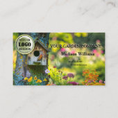 Instandhaltung des Gartendesigns Visitenkarte (Vorderseite)