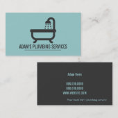 Instandhaltung des Klempners Faucet Water Handyman Visitenkarte (Vorne/Hinten)