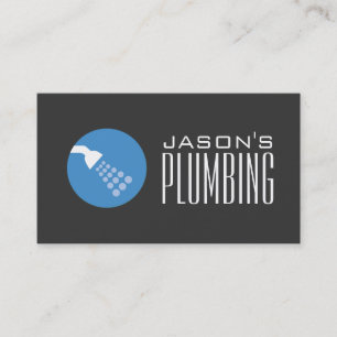 Instandhaltung des Klempners Faucet Water Handyman Visitenkarte